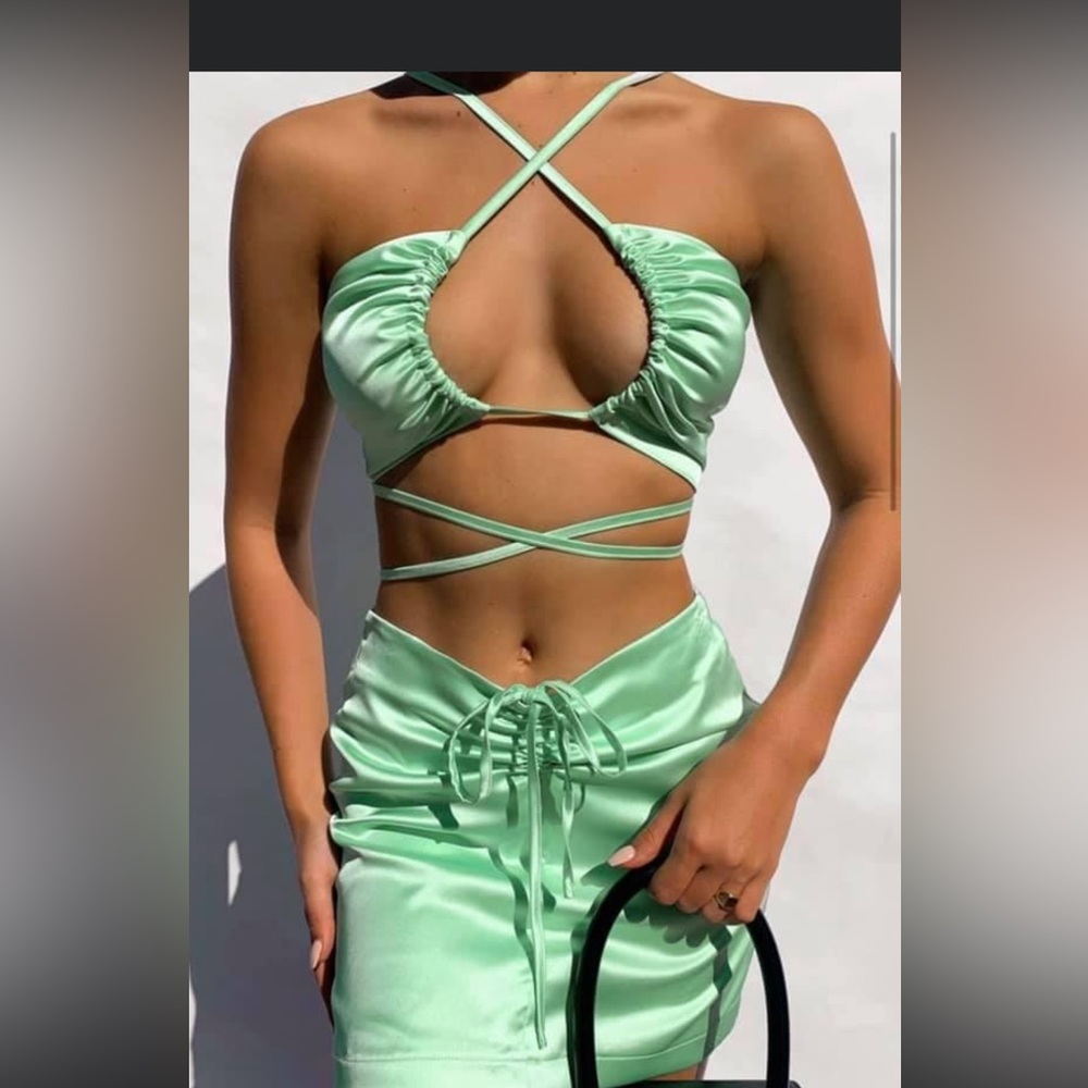 White fox boutique set